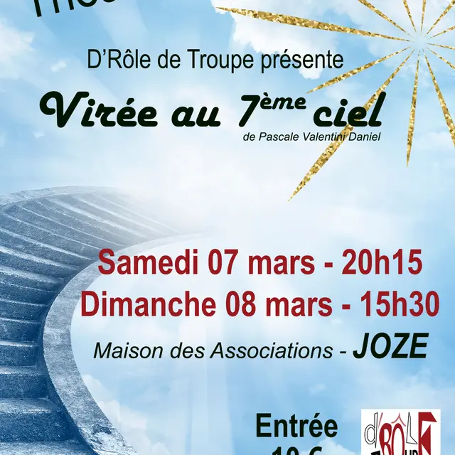 Affiche virée au 7ème ciel