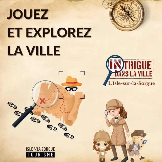 Intrigue dans la ville à L'Isle-sur-la-Sorgue