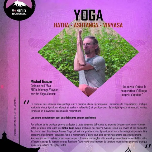 Cours de Vinyâsa Yoga_Caromb