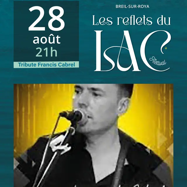 Festival les reflets du lac : Tribute to Cabrel_Breil-sur-Roya