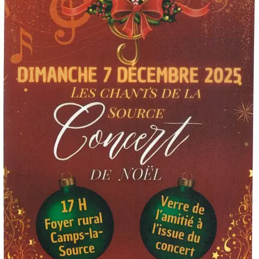 Concert de Noël - Chorale_Camps-la-Source