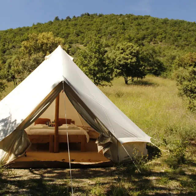 Domaine de la Done - Tentes_Montbrun-les-Bains