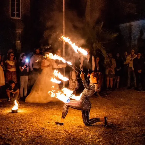 Spectacle de feu