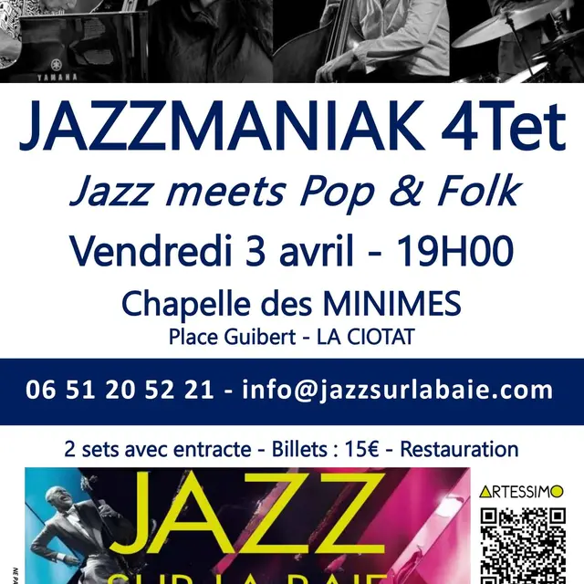 Concert Jazzmaniak 4Tet_La Ciotat