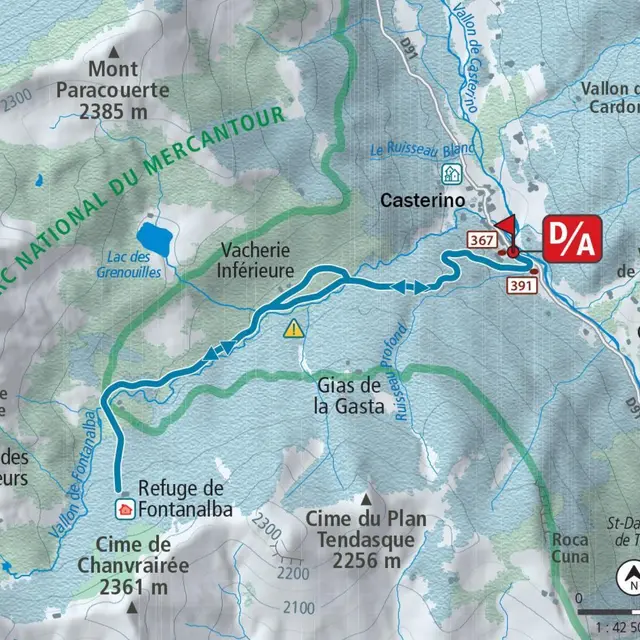 Randonnée raquette à neige - Refuge de Fontanalbe - Randoxygène_Tende