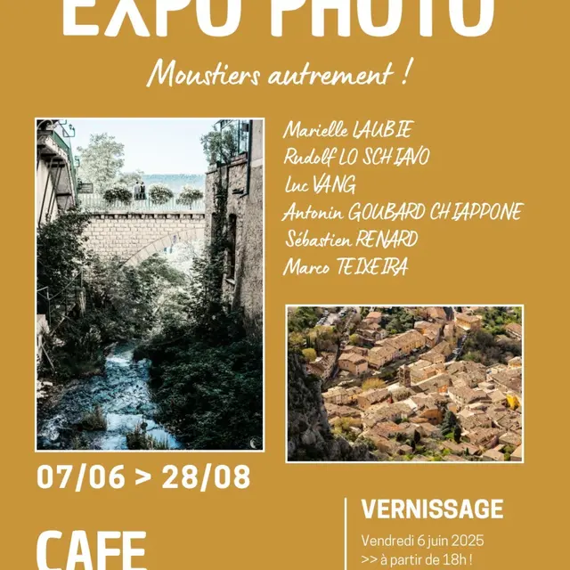 Expo photo Moustiers autrement au Café Marguerite !_Moustiers-Sainte-Marie