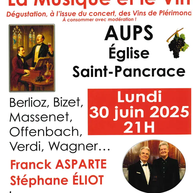 Concert La Musique et le Vin_Aups