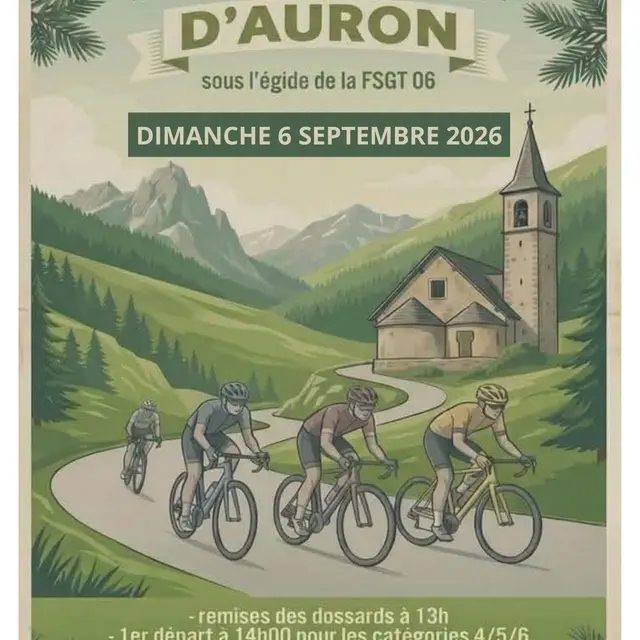 Course Cycliste La Ronde d'Auron_Auron