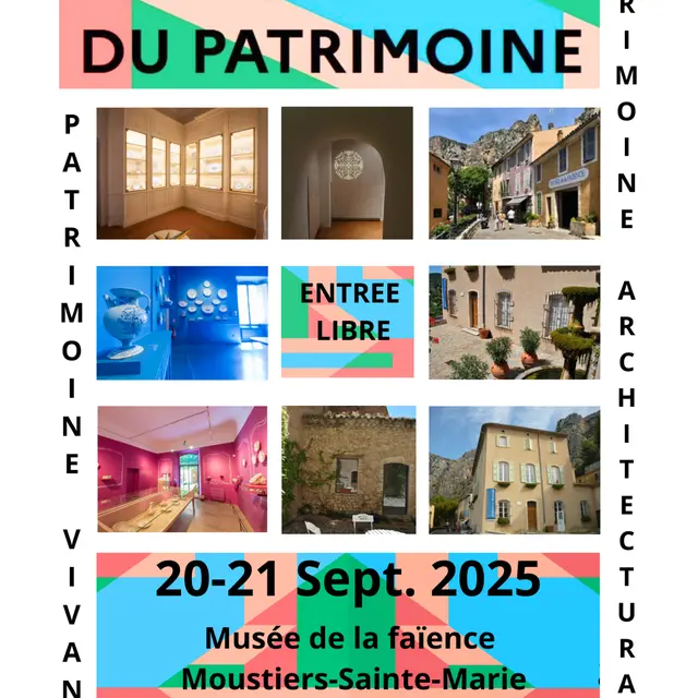 Journées Européennes du Patrimoine_Moustiers-Sainte-Marie