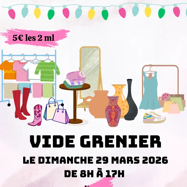 Vide grenier au plan d'eau