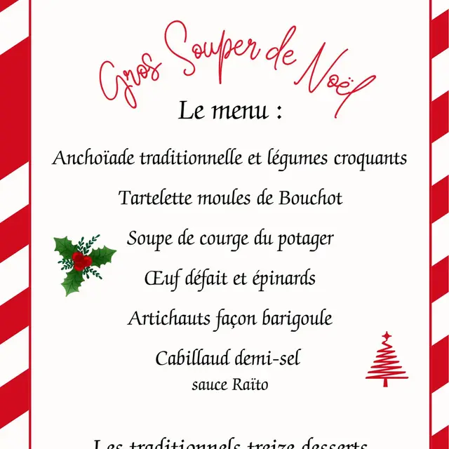 Repas : Le Gros Souper_La Celle