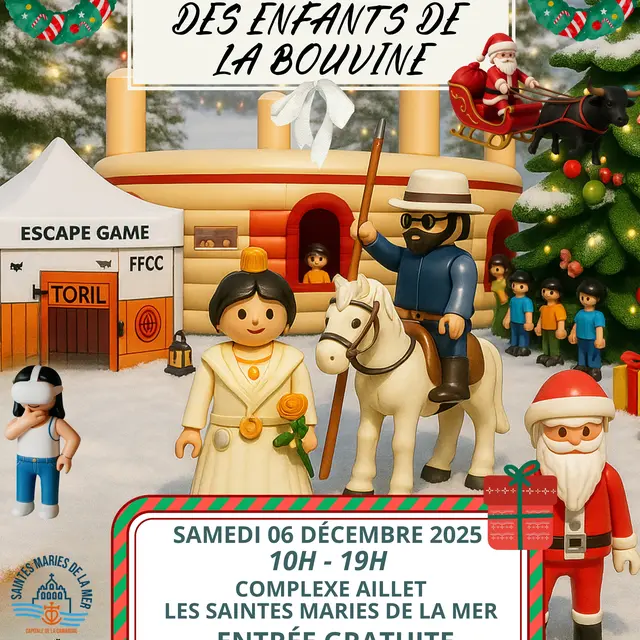 Arbre de Noël des Enfants de la Bouvine_Saintes-Maries-de-la-Mer