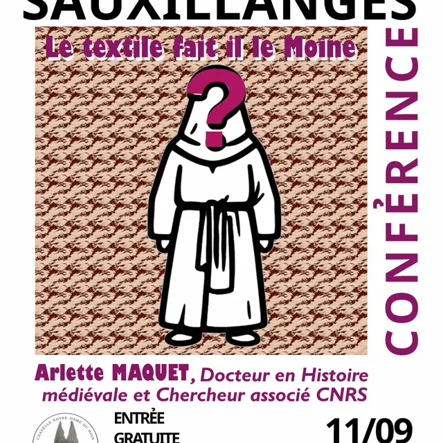 Affiche conférence Arlette Maquet