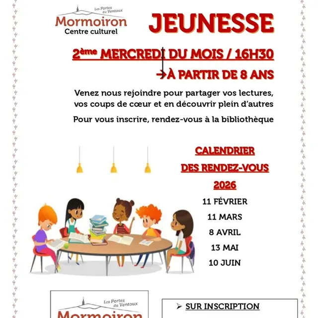 Club lecture jeunesse_Mormoiron