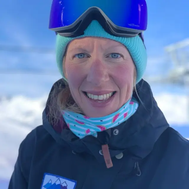 Portrait Clare Angus Val d'Isère
