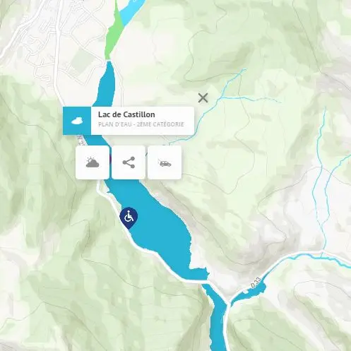 Lac de Castillon