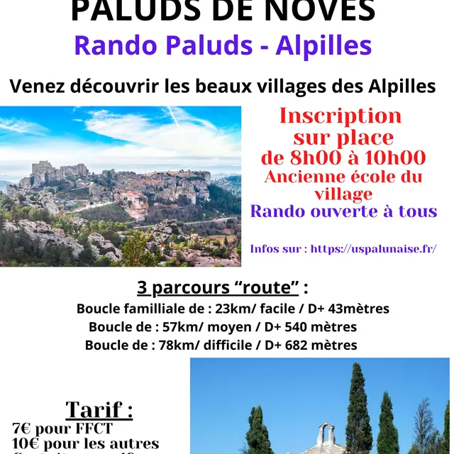 Randonnée à vélo dans les Alpilles_Noves