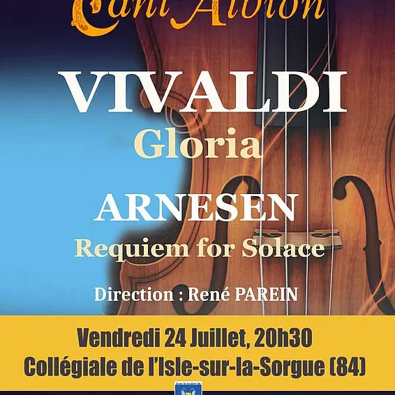 VIVALDI et ARNESEN par le Choeur & Orchestre Cant'Albion_L'Isle-sur-la-Sorgue