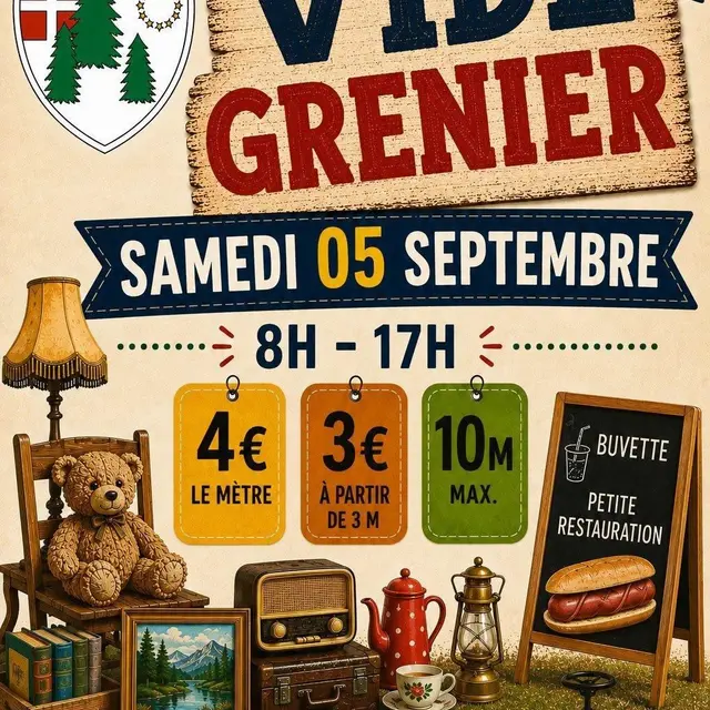 Vide grenier du Sappey_Le Sappey