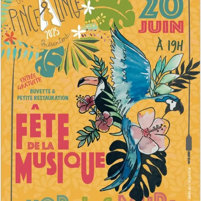 Concerts de la Pince à Linge - Fête de la Musique - II ème Édition - Hors les murs_Chamborigaud