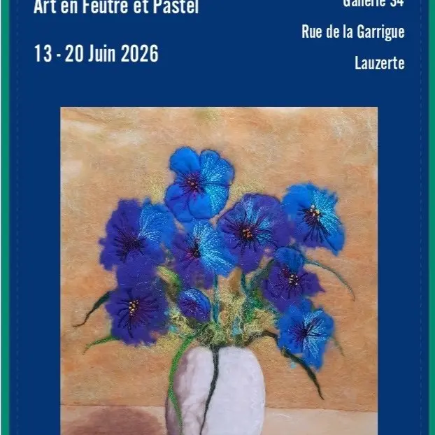 Exposition à la  Galerie 34_Lauzerte