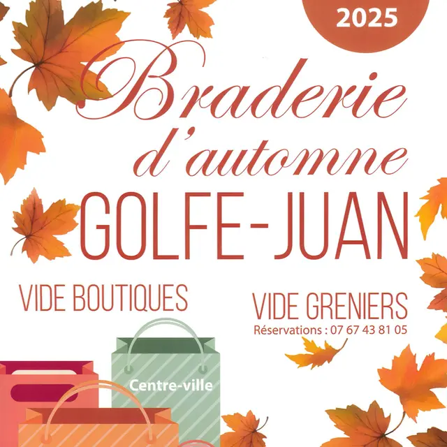 Braderie Automne Golfe-Juan_Vallauris Golfe - Juan