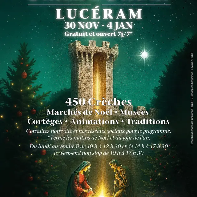 28e Circuit des Crèches de Lucéram_Lucéram