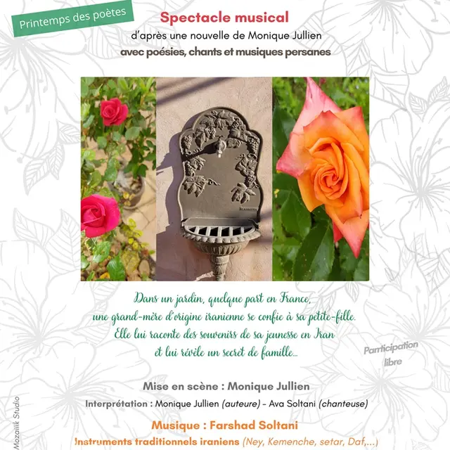 Dans le jardin d'’Ispahan_Avignon