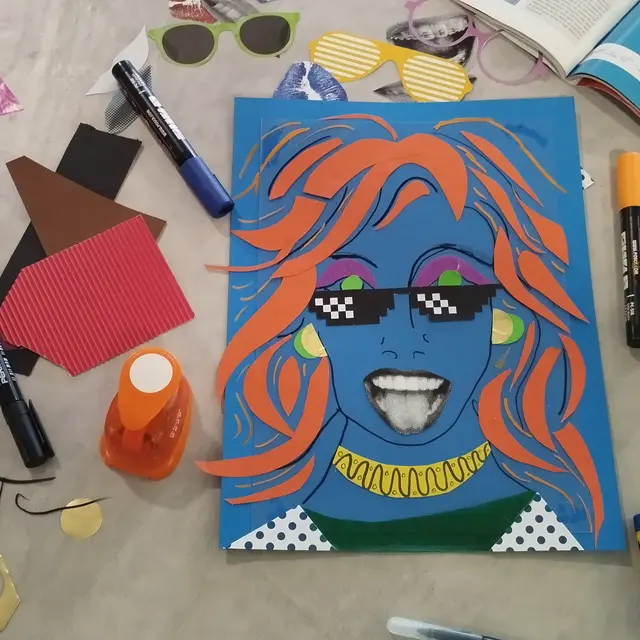 Atelier : Autoportrait décalé (enfants 6-12 ans )_Châteauvert