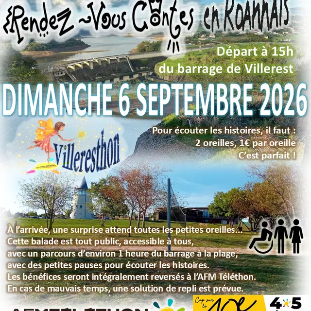 Balade contée à Villerest
