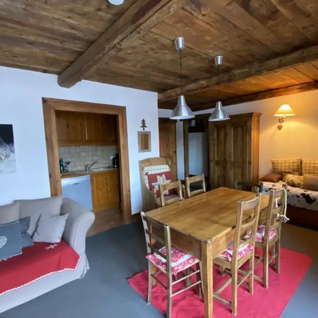 Salon et cuisine