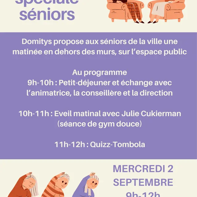 Matinée spéciale séniors proposée par la résidence Domitys_Briançon