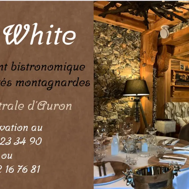 Restaurant Le White_Auron