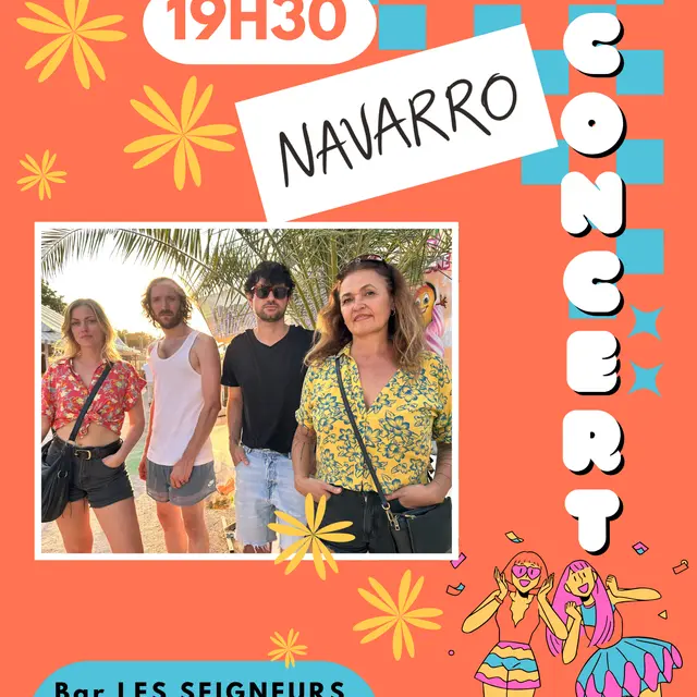 Concert avec Navarro au bar les Seigneurs_Flumet