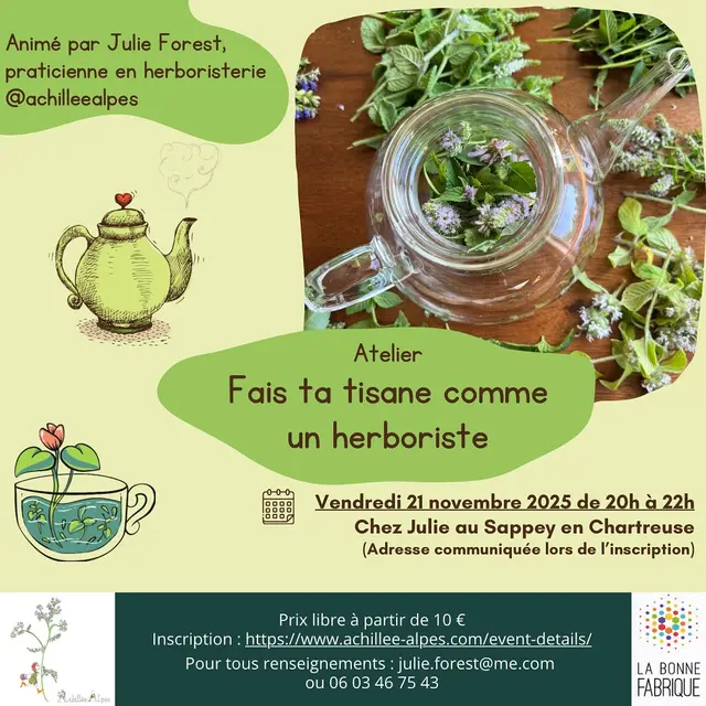 Fais ta tisane comme un herboriste_Le Sappey-en-Chartreuse