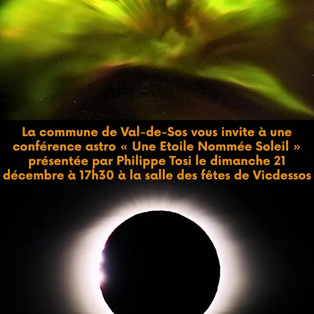 Conférence Astro Une étoile Nommée Soleil_Val-de-Sos