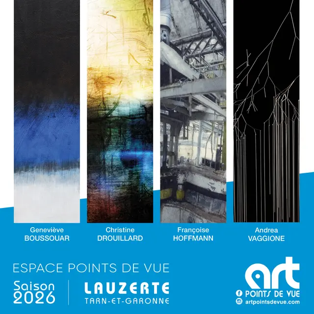 Exposition à la galerie Art Points de Vue_Lauzerte