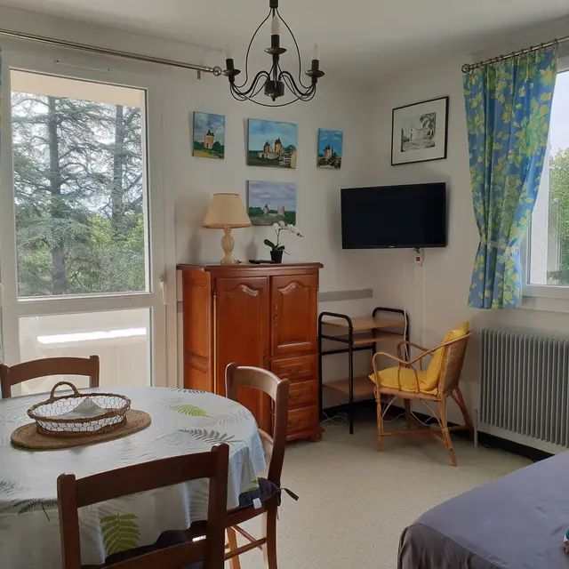 Pièce à vivre côté salon