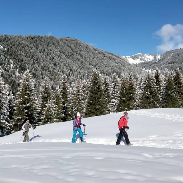 Soirée raquettes & repas sous tipi indien_Flaine