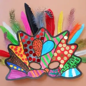 Atelier créatif : masque pour carnaval_Morzine