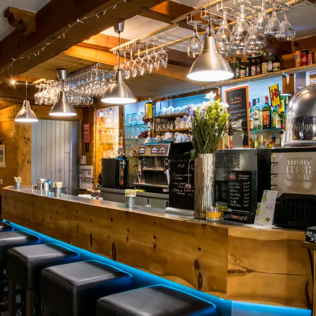 Le café bar du Bistro Gourmand