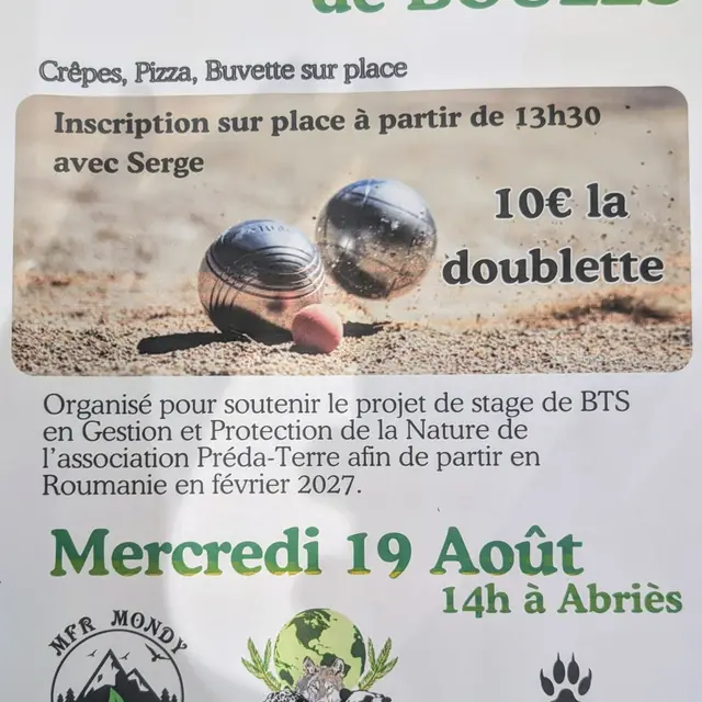 Concours de pétanque_Abriès-Ristolas