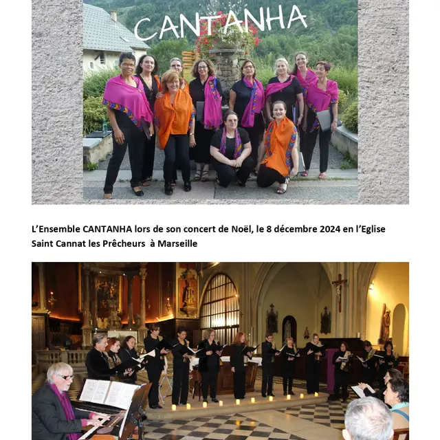 Concert : Ensemble vocal Cantanha Les Écrins au choeur_Vallouise-Pelvoux