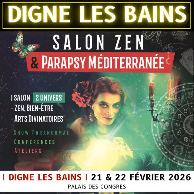 Salon Zen et Parapsy Méditerranée_Digne-les-Bains