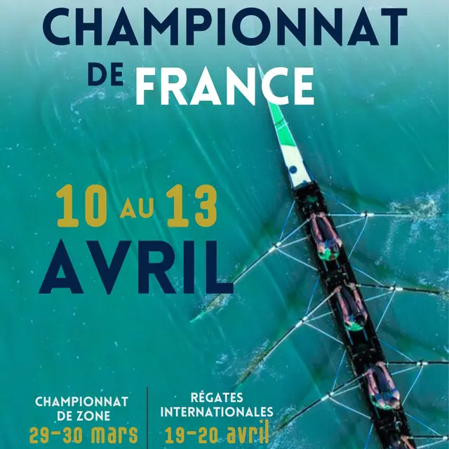 Championnat Aviron 2025 au lac de l'Uby_Cazaubon