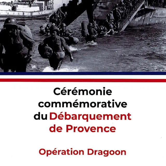 Cérémonie du débarquement de Provence_La Croix-Valmer