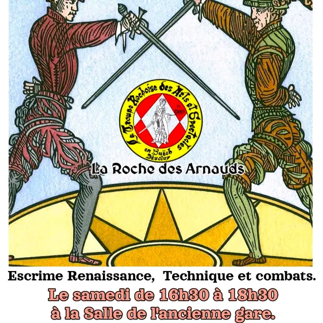 Atelier Arts Martiaux Historiques Européens_La Roche-des-Arnauds