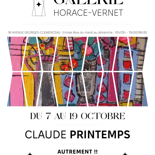 Exposition : Claude PRINTEMPS_La Londe-les-Maures