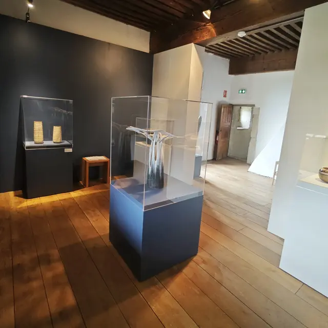 Visite guidée de l'exposition de tournage d'art sur bois_Arvière-en-Valromey