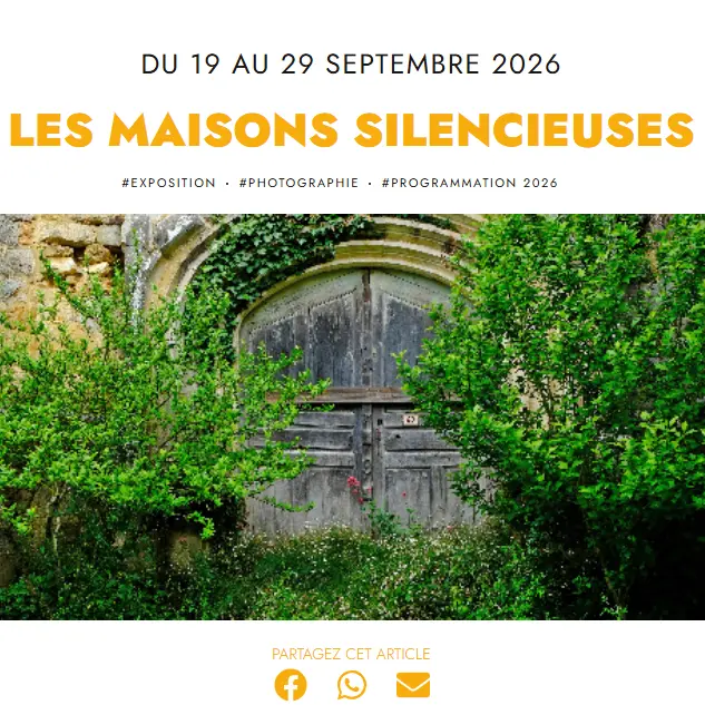 Exposition Photos Les Maisons Silencieuses à l'Arche St Martin de Cazaubon_Cazaubon